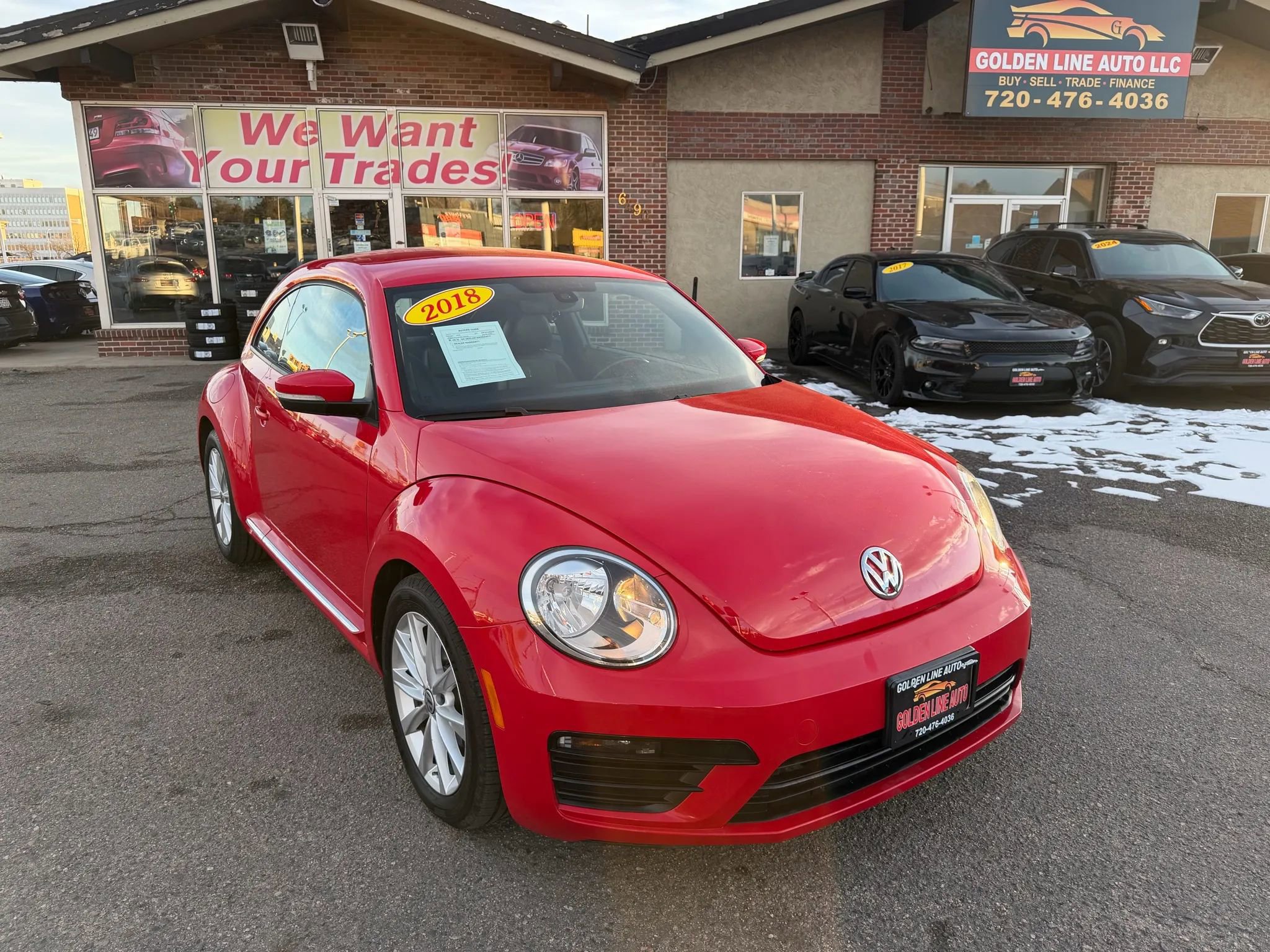 Used 2018 Volkswagen Beetle 2.0T S w/ Style & Comfort Package For S image 2