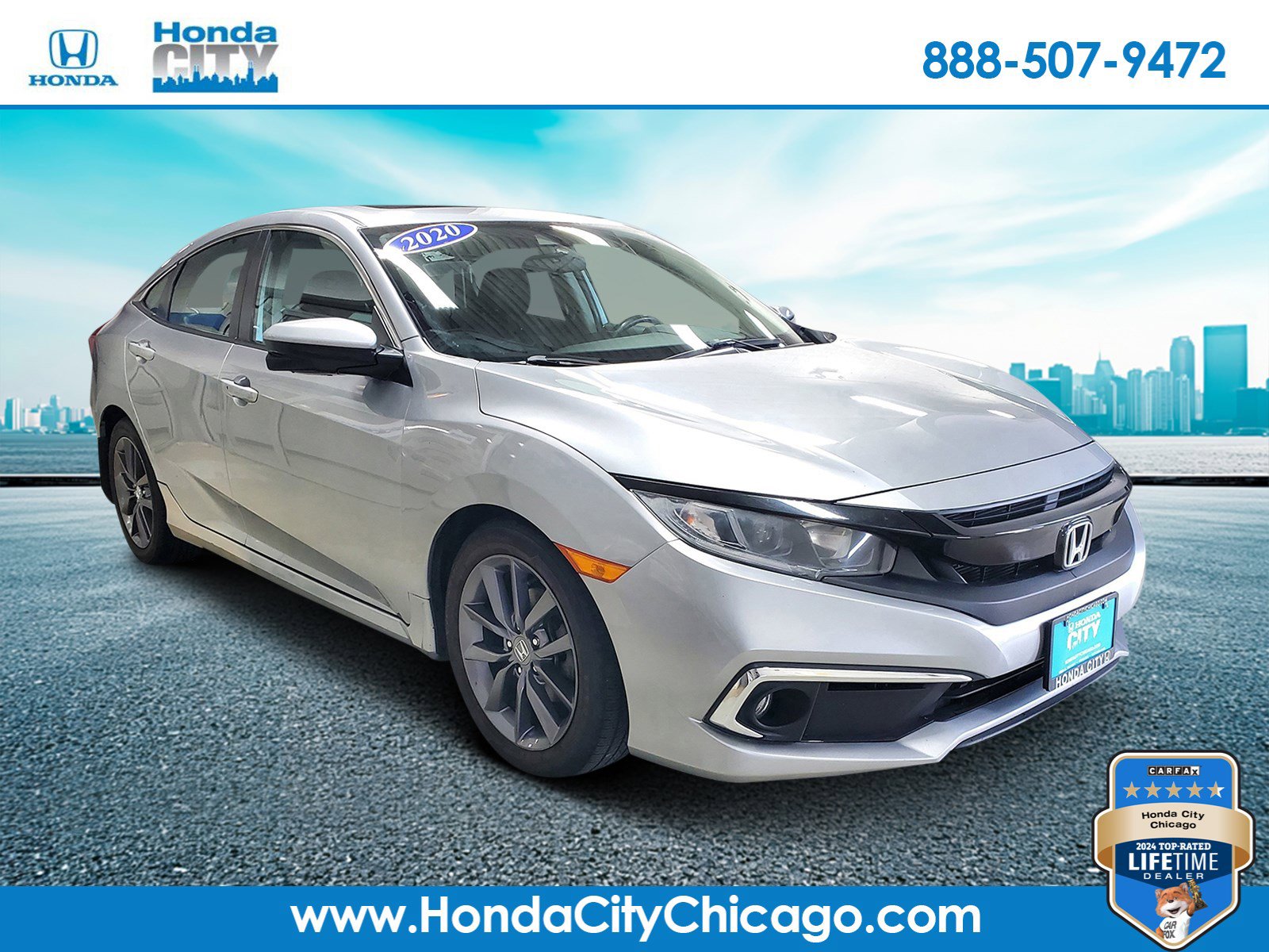 Used 2020 Honda Civic EX