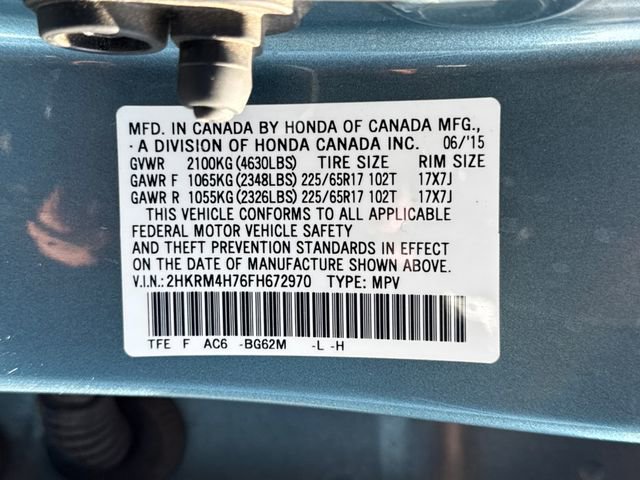 Used 2015 Honda CR-V EX-L image 29