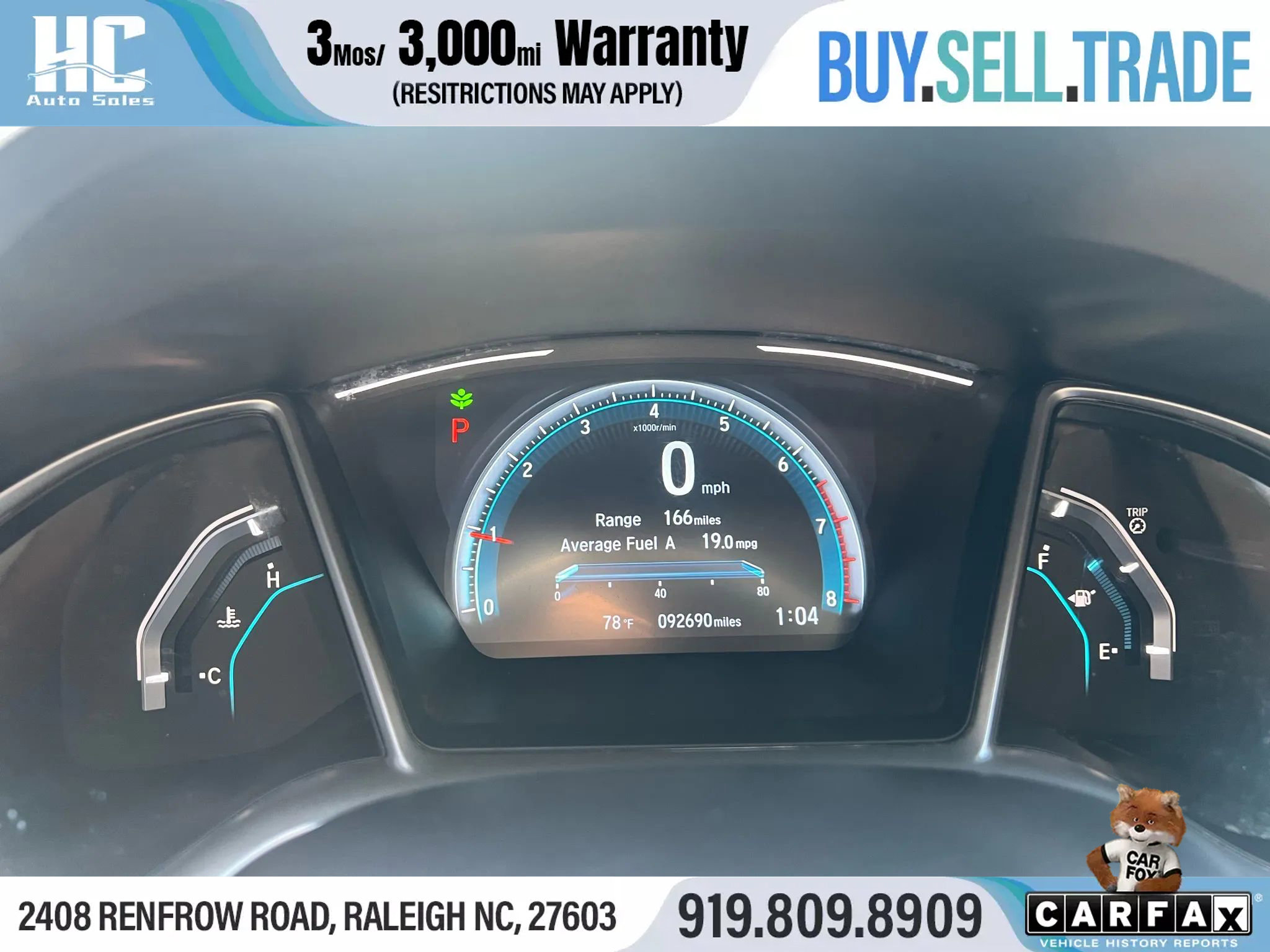 Used 2017 Honda Civic EX-T image 28