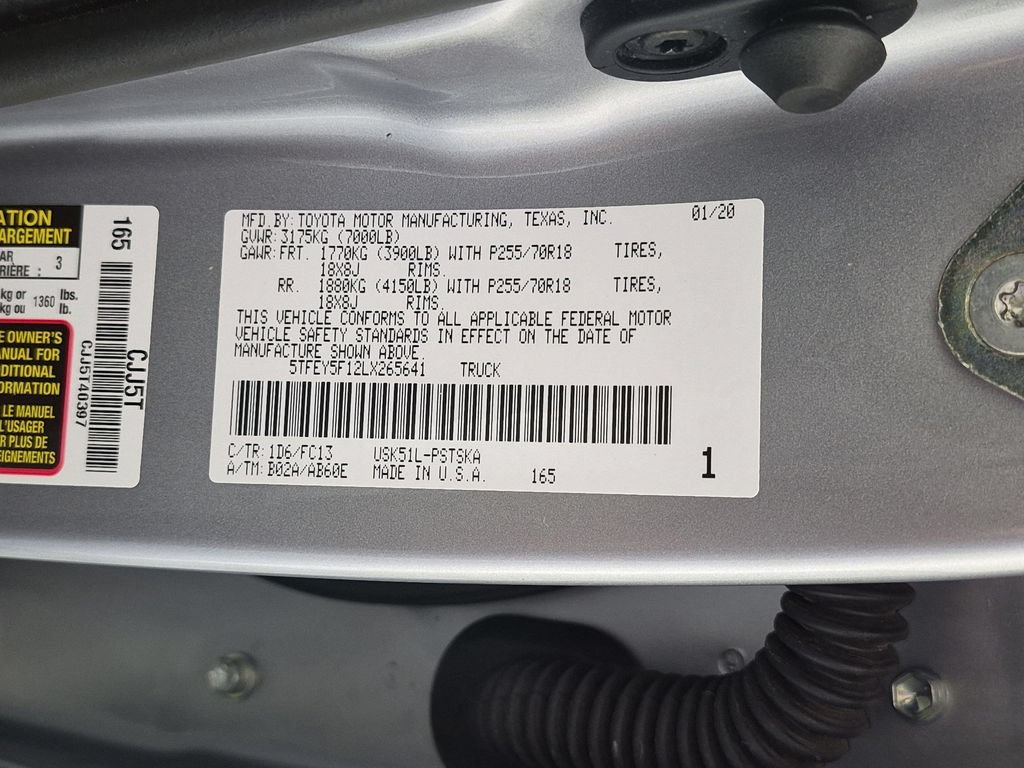 Used 2020 Toyota Tundra SR5 w/ SR5 Upgrade Package RWD image 40