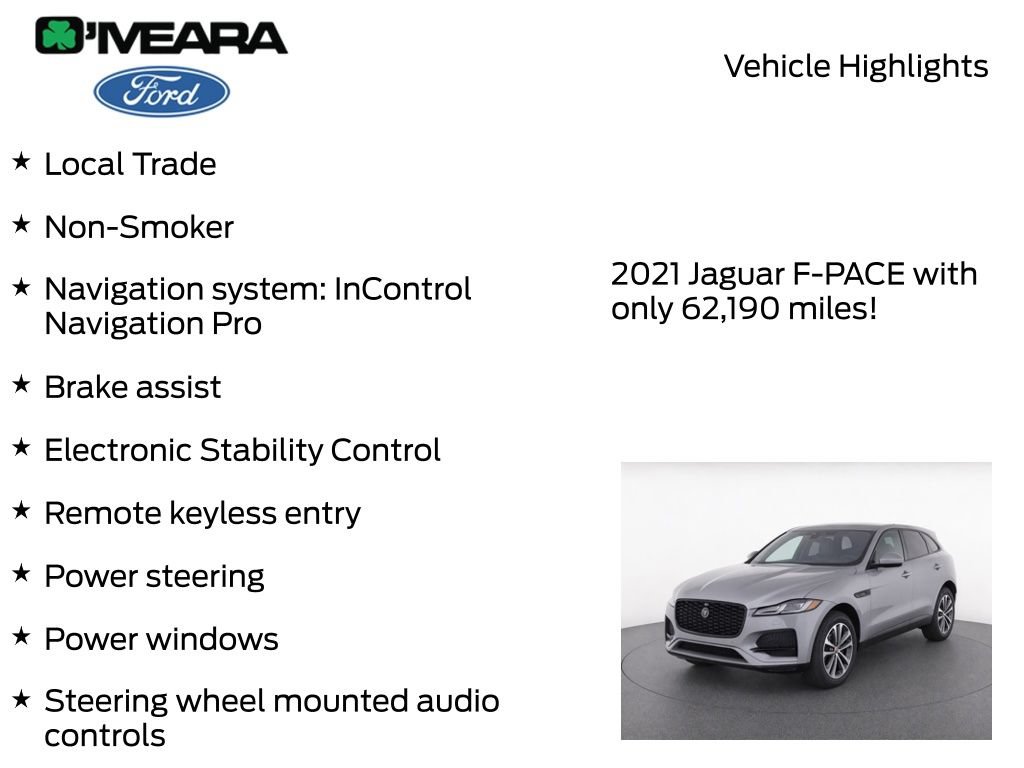 Used 2021 Jaguar F-PACE S AWD/4WD image 7