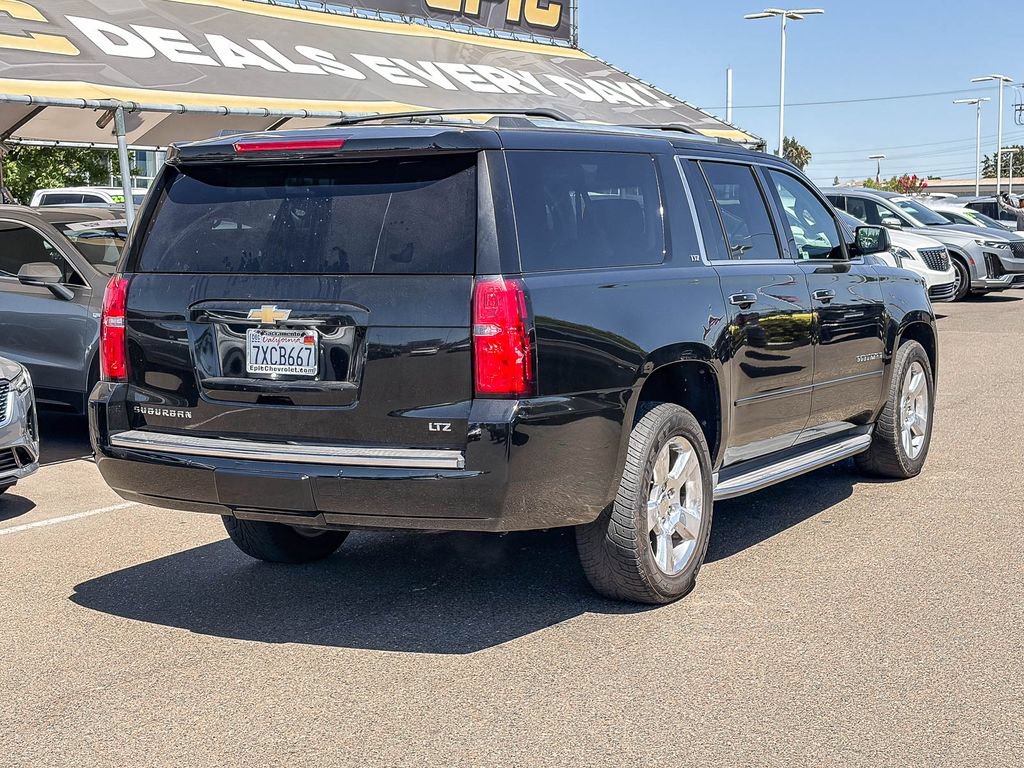 Certified 2015 Chevrolet Suburban LTZ w/ Max Trailering Package RWD image 4