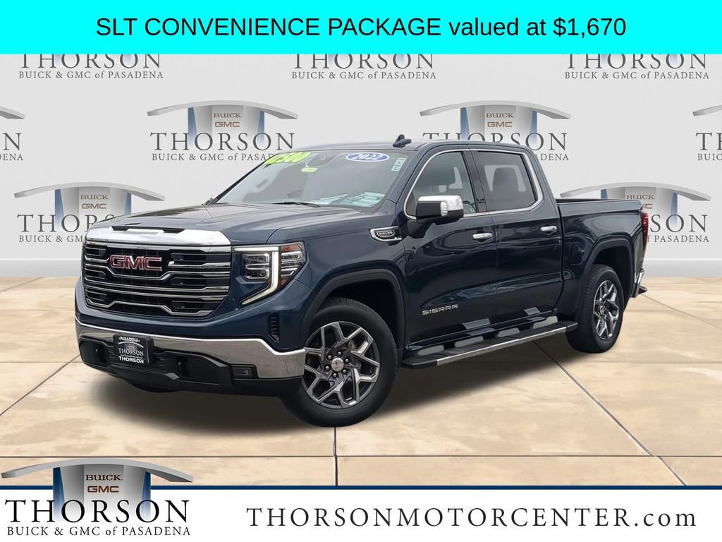 Used 2022 GMC Sierra 1500 SLT w/ SLT Convenience Package