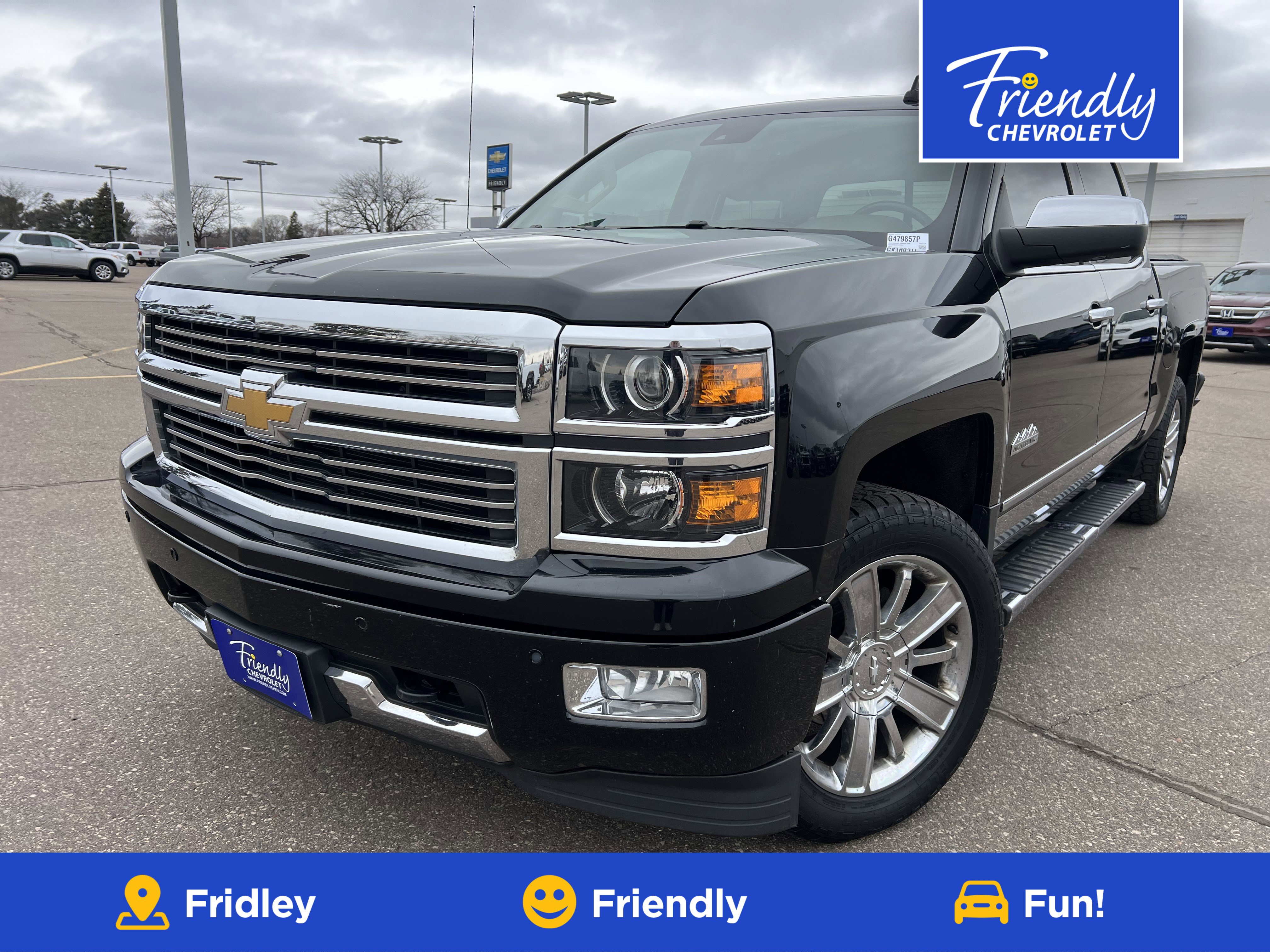 Used 2015 Chevrolet Silverado 1500 High Country w/ High Country Premium Package image 1