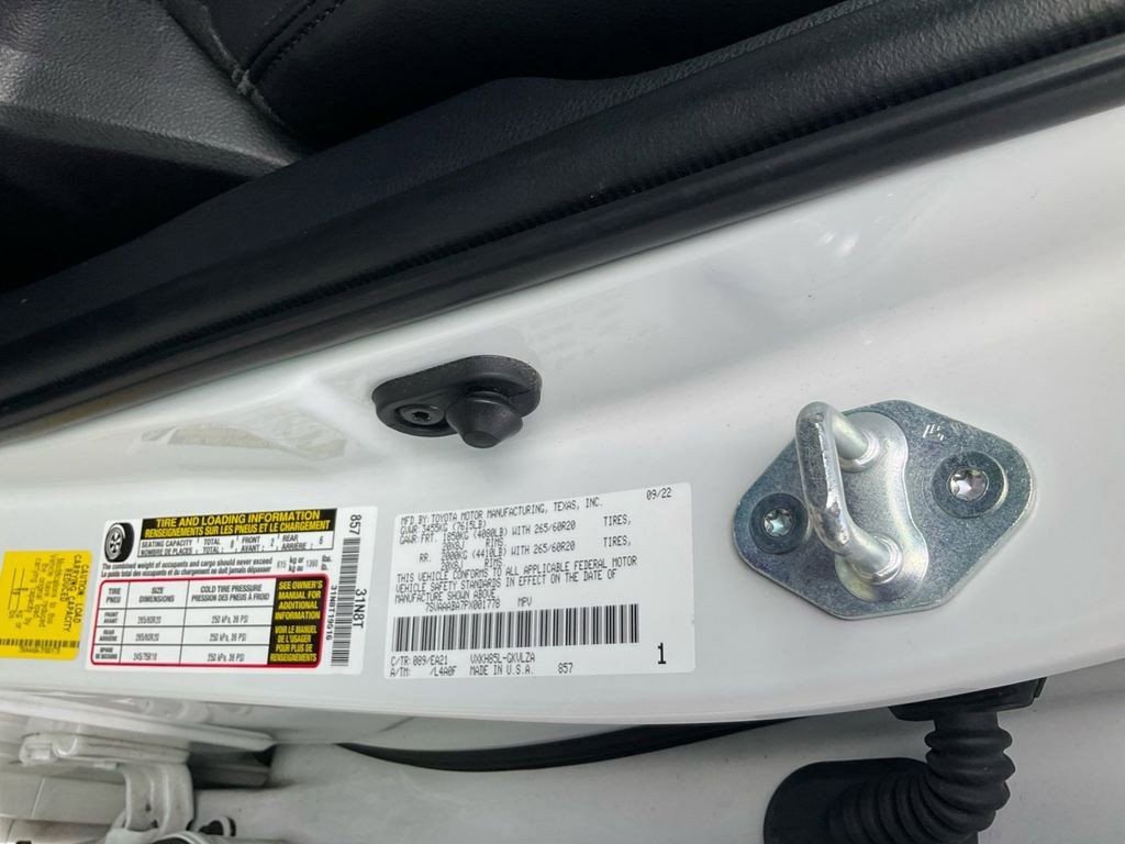 Used 2023 Toyota Sequoia Limited image 36