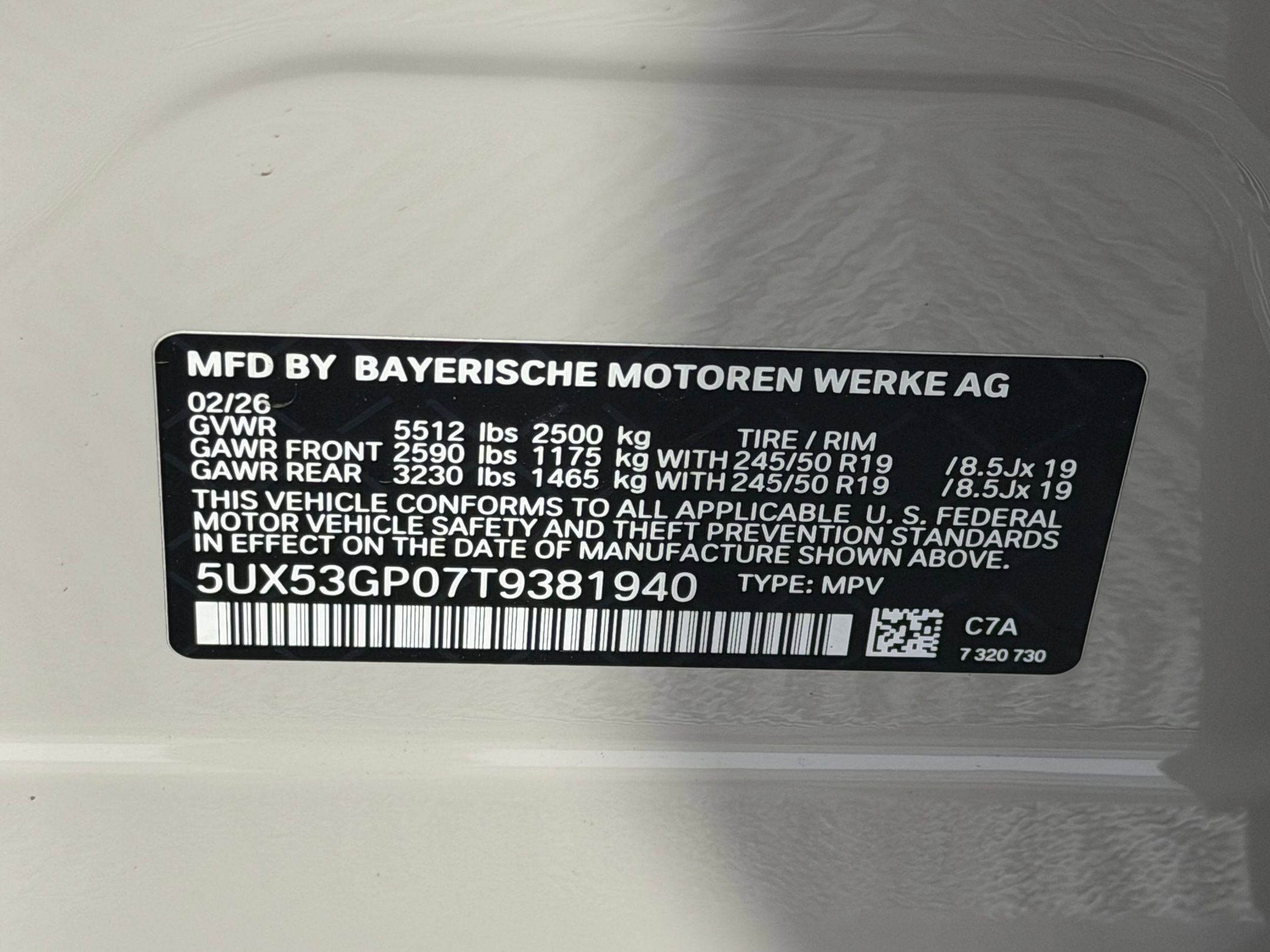 Used 2026 BMW X3 xDrive30 w/ Convenience Package AWD/4WD image 20