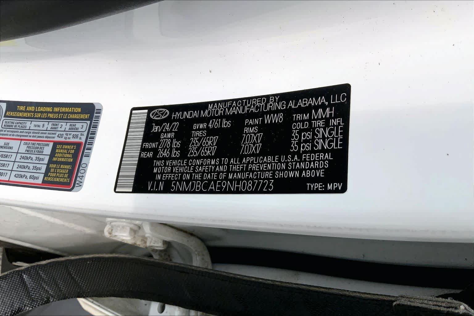 Used 2022 Hyundai Tucson SEL AWD/4WD image 37