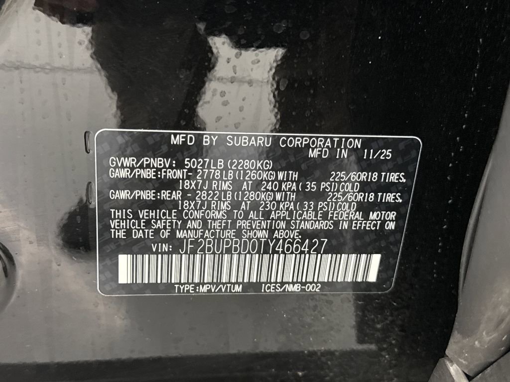 Certified 2026 Subaru Outback Premium AWD/4WD image 28