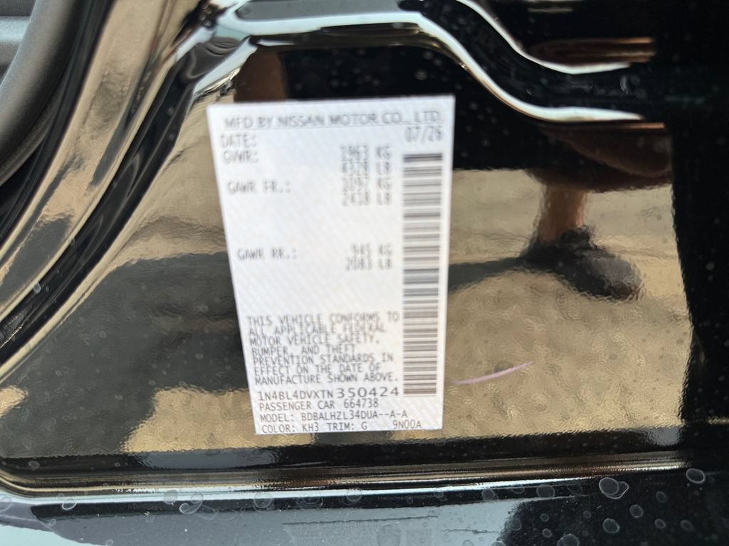 New 2026 Nissan Altima 2.5 SV FWD image 29