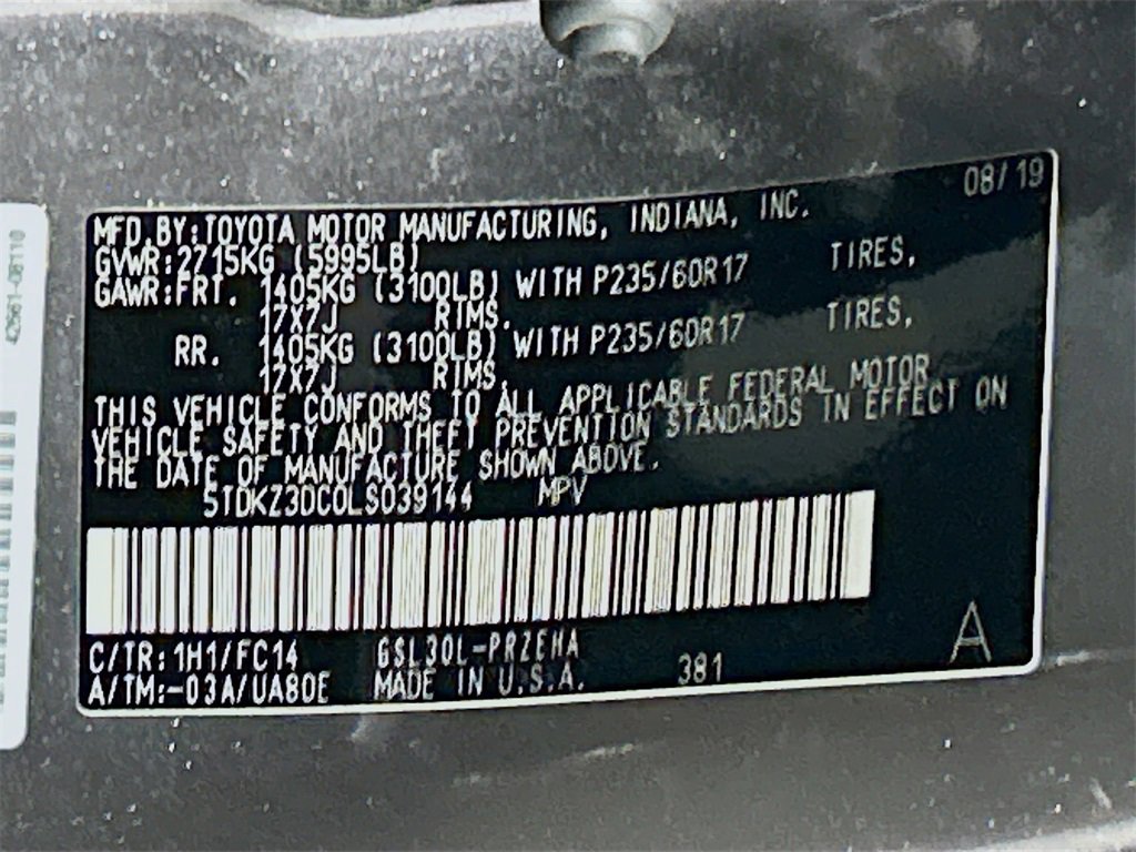 Used 2020 Toyota Sienna LE image 28