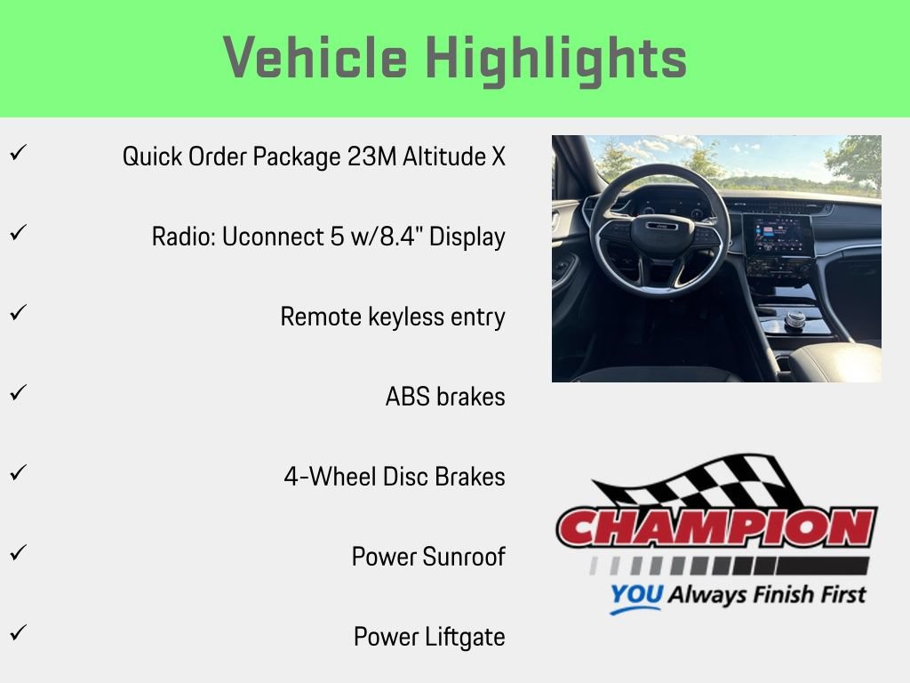 Used 2024 Jeep Grand Cherokee L Altitude AWD/4WD image 6