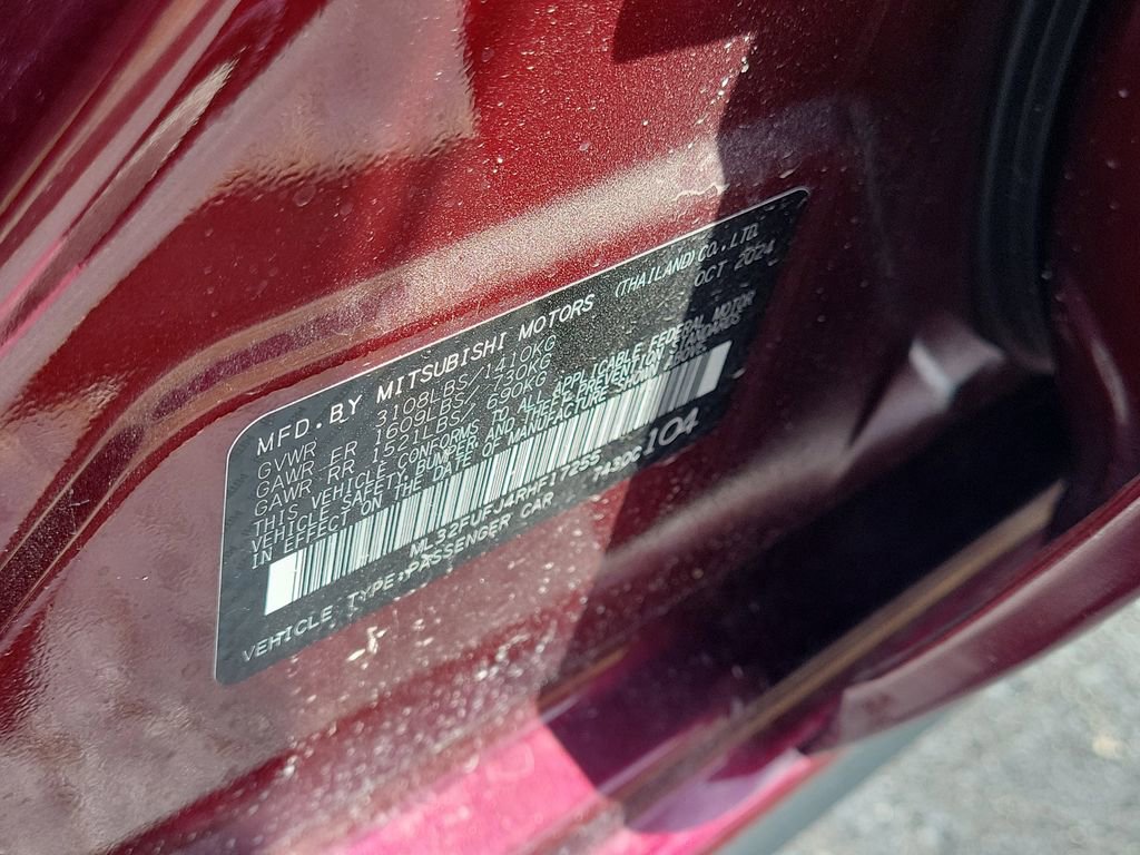 New 2024 Mitsubishi Mirage G4 ES image 13