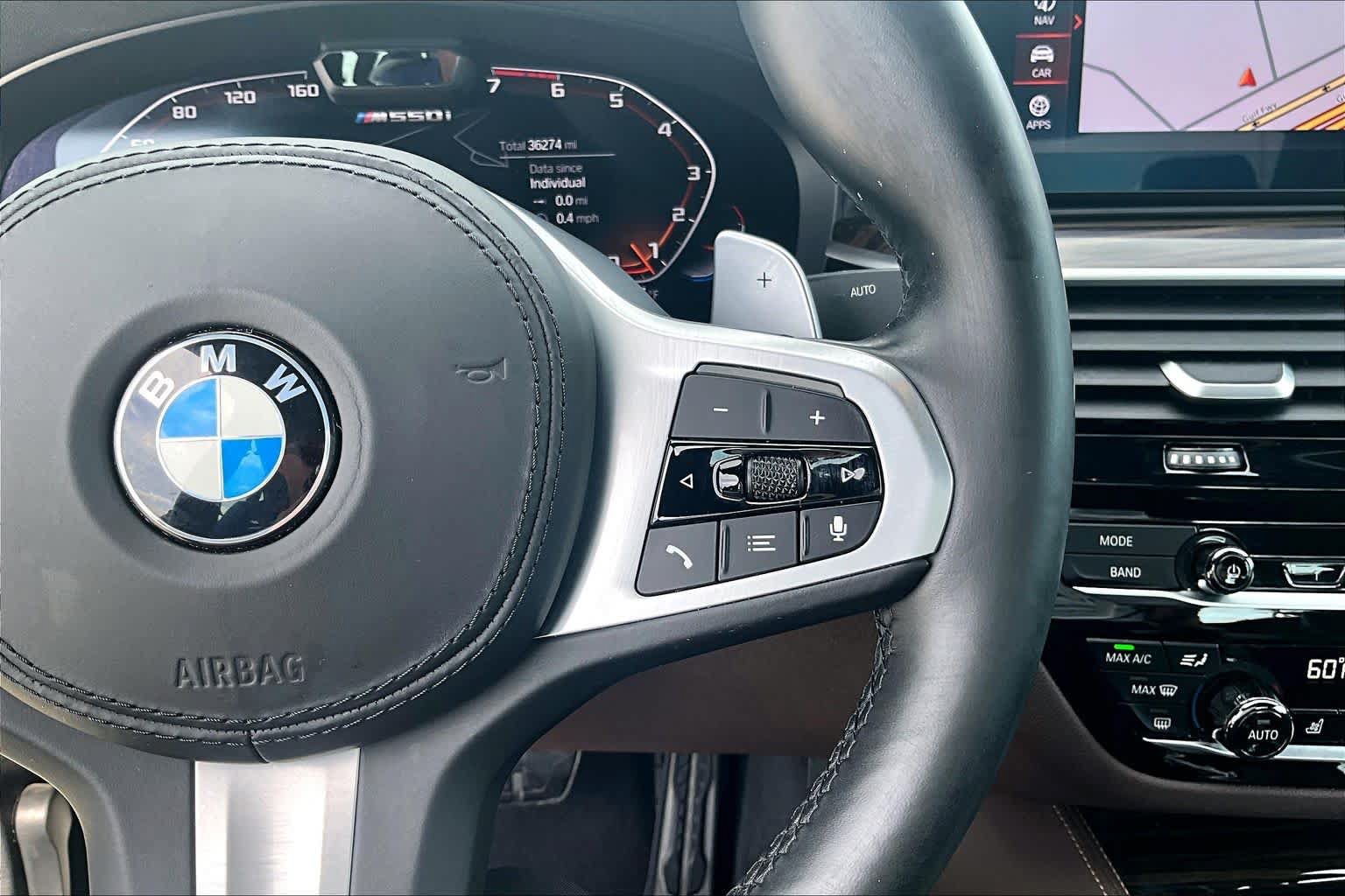 Used 2021 BMW M550i xDrive w/ Executive Package AWD/4WD image 21
