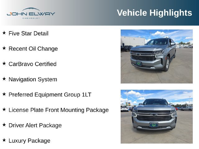 Used 2023 Chevrolet Tahoe LT w/ Luxury Package AWD/4WD image 4