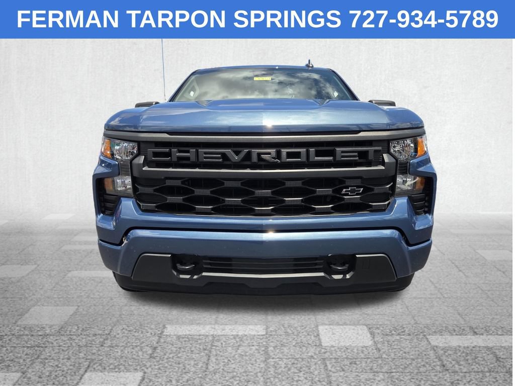 Certified 2024 Chevrolet Silverado 1500 Custom w/ Turbomax Blackout Package RWD image 6