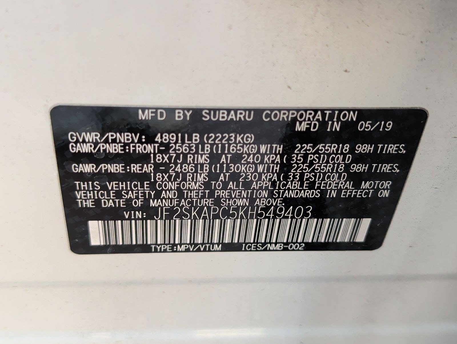 Used 2019 Subaru Forester Sport w/ Popular Package #2 AWD/4WD image 29