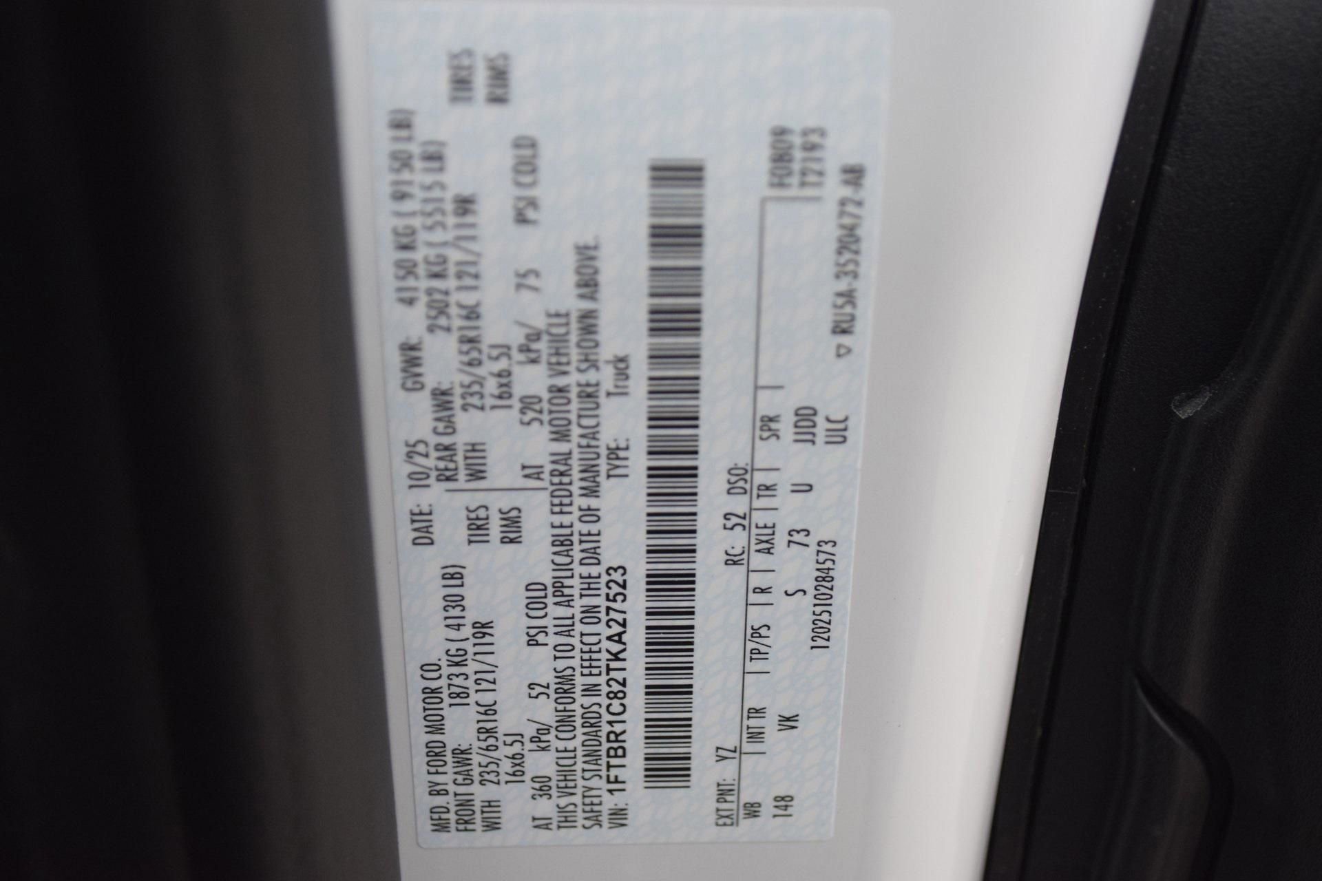 New 2026 Ford Transit 250 148 Medium Roof w/ Load Area Protection Package image 25