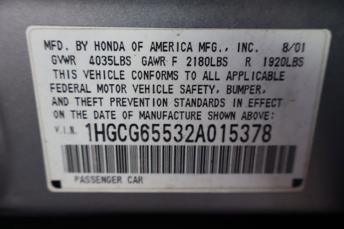 Used 2002 Honda Accord LX image 44