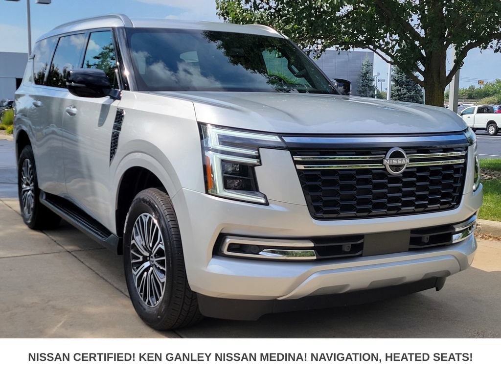 Certified 2025 Nissan Armada SL w/ Captain's Chari Seat Package