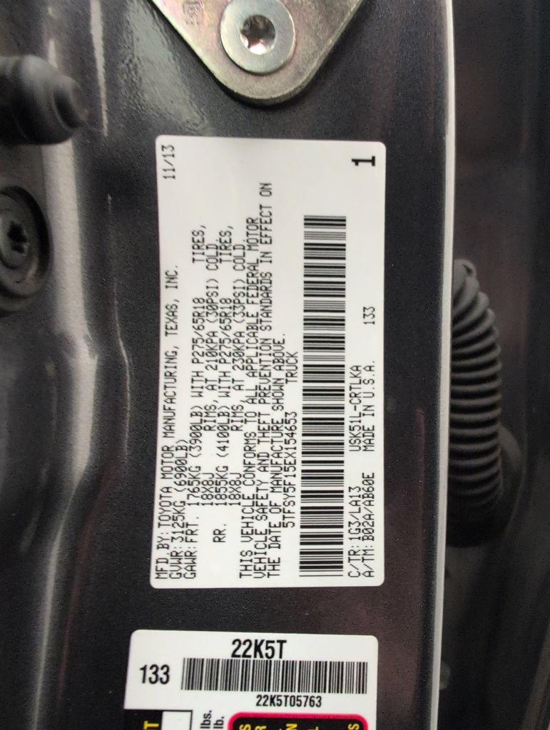 Used 2014 Toyota Tundra Limited w/ TRD Off Road Package RWD image 39