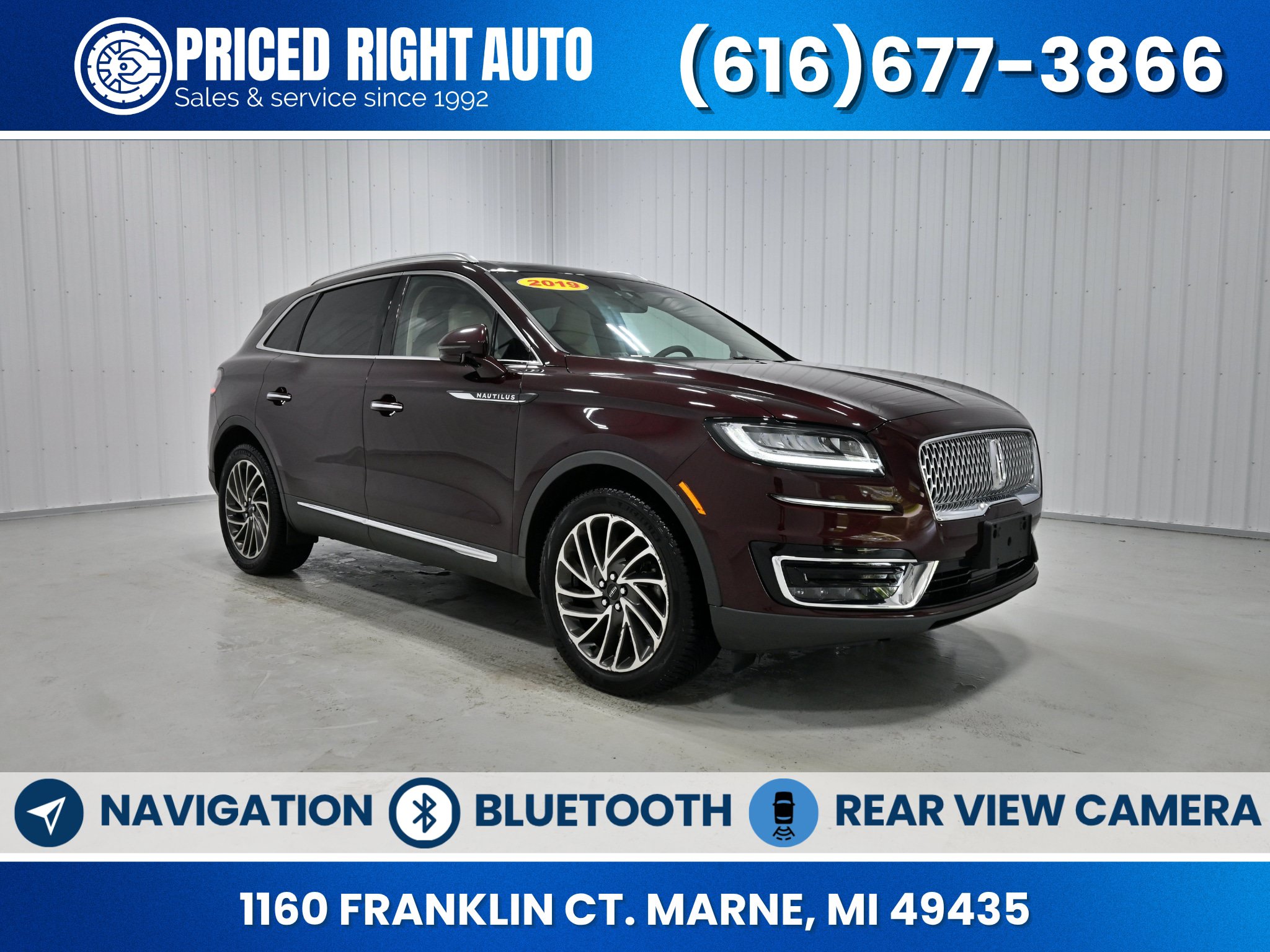 Used 2019 Lincoln Nautilus Reserve