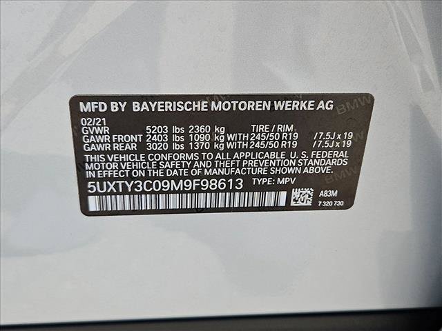 Used 2021 BMW X3 sDrive30i w/ Premium Package RWD image 25