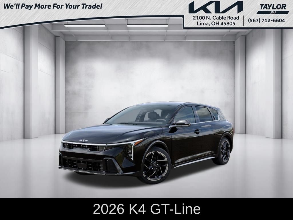 New 2026 Kia K4 GT-Line FWD image 1