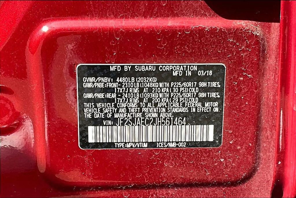 Used 2018 Subaru Forester 2.5i Premium w/ All-Weather Package AWD/4WD image 16