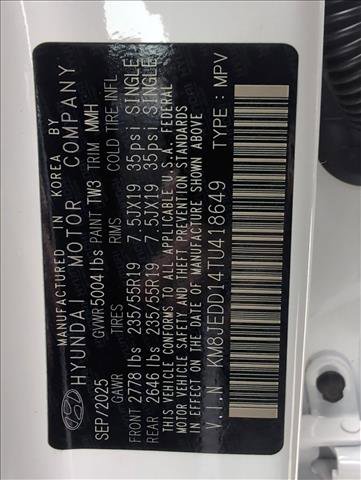 New 2026 Hyundai Tucson Limited image 20