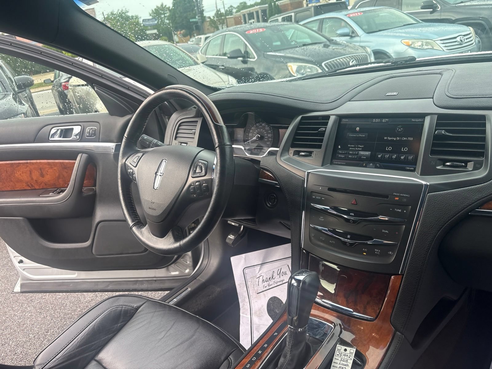 Used 2015 Lincoln MKS AWD w/ Equipment Group 101A image 23