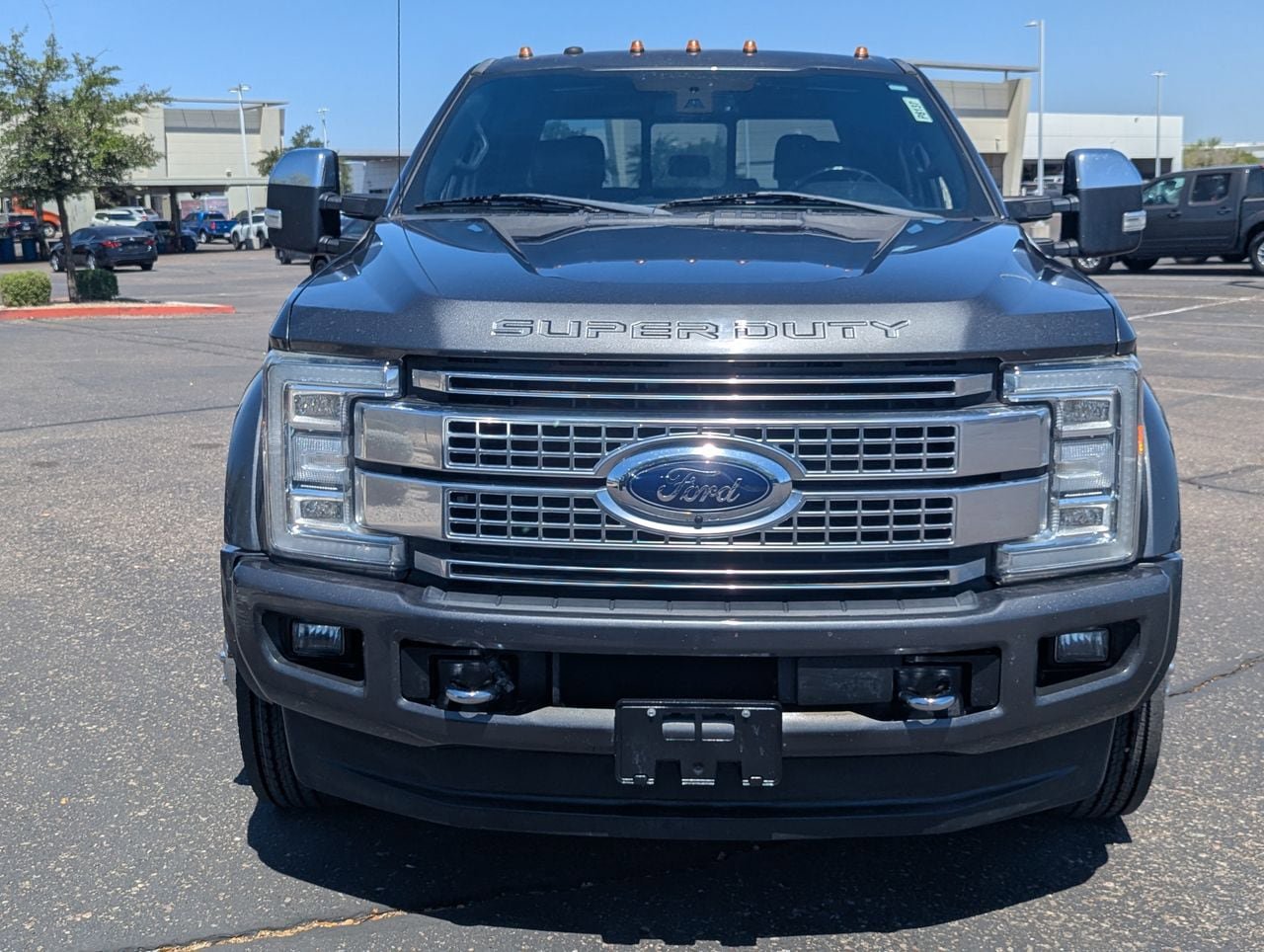 Used 2018 Ford F450 Platinum w/ Platinum Ultimate Package AWD/4WD image 9