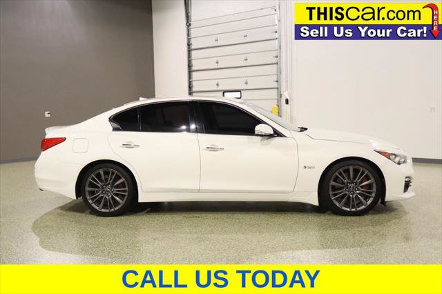 Used 2017 INFINITI Q50 Red Sport 400 RWD image 9