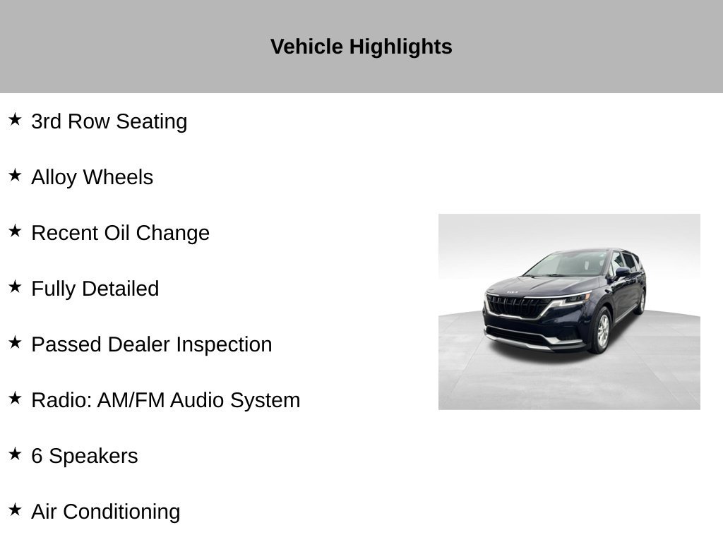 Certified 2024 Kia Carnival LX FWD image 10