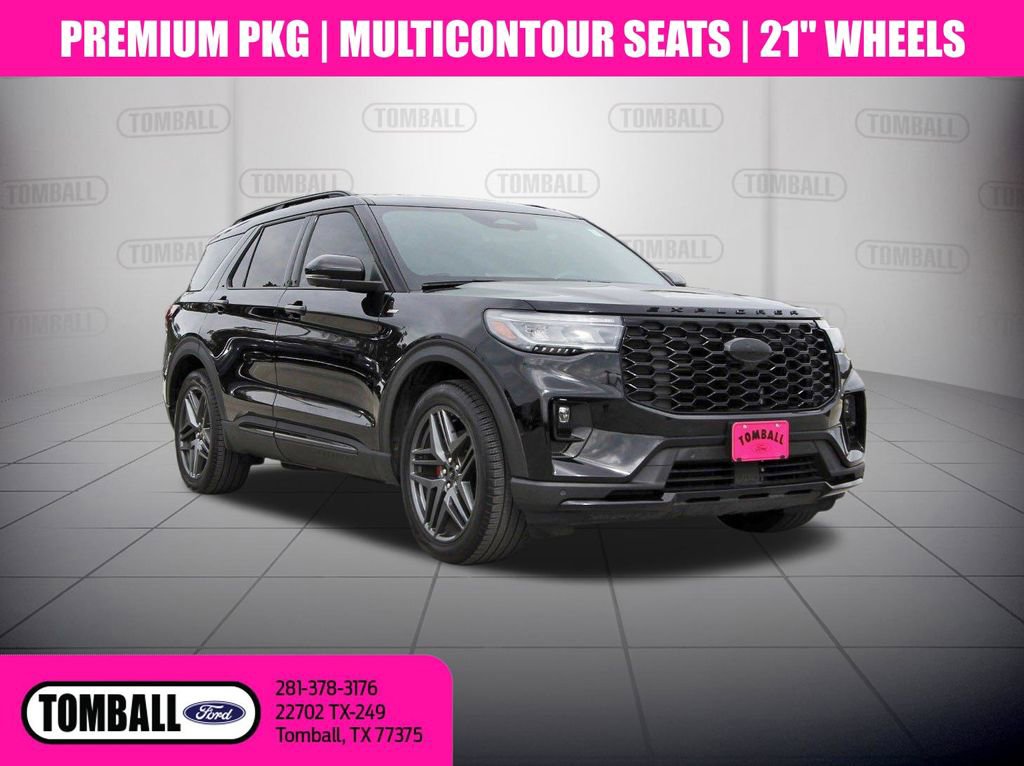 Certified 2025 Ford Explorer ST-Line w/ Premium Package RWD video 1