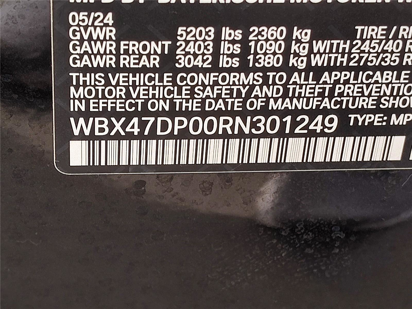 Certified 2024 BMW X3 sDrive30i w/ Premium Package w/ZPA image 15