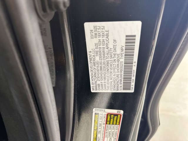 Certified 2024 Honda Odyssey EX-L image 40