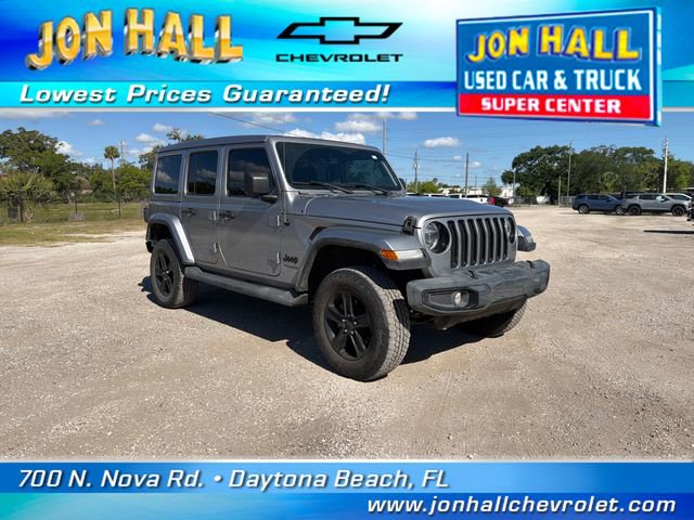 Used 2021 Jeep Wrangler Unlimited Sahara AWD/4WD image 1