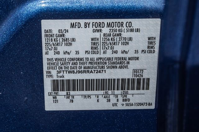 Used 2024 Ford Maverick XLT w/ Equipment Group 300A Standard AWD/4WD image 30