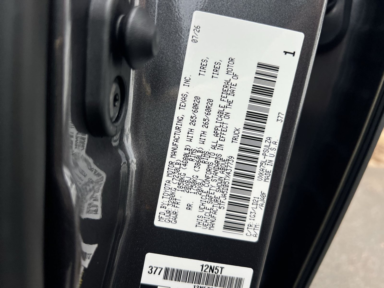 New 2026 Toyota Tundra Limited AWD/4WD image 21