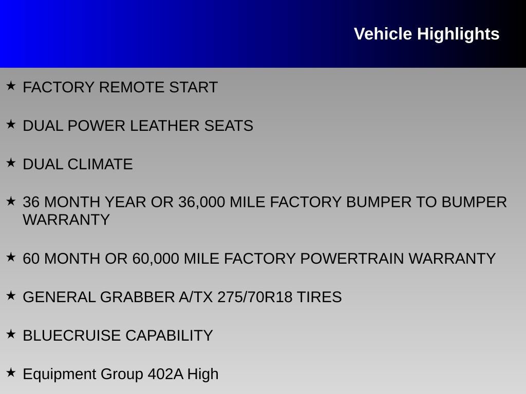 Used 2025 Ford F150 Tremor w/ Equipment Group 402A High AWD/4WD image 16