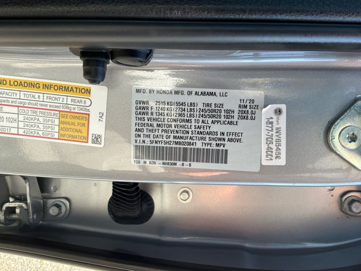 Used 2021 Honda Pilot Special Edition image 25
