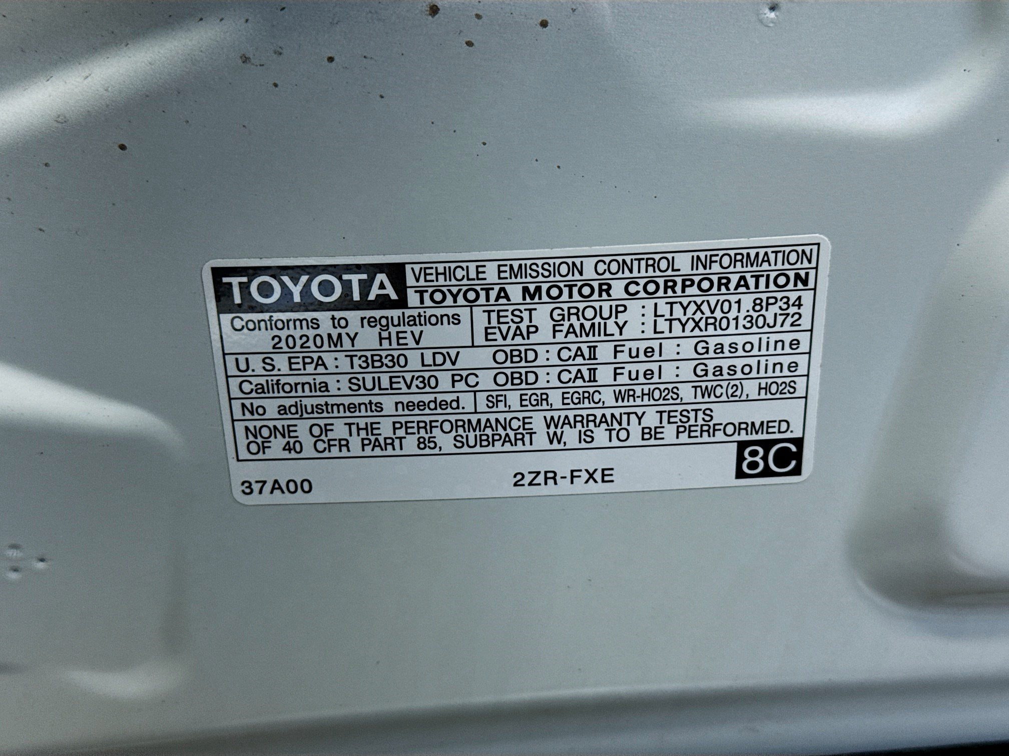 Used 2020 Toyota Prius LE FWD image 19