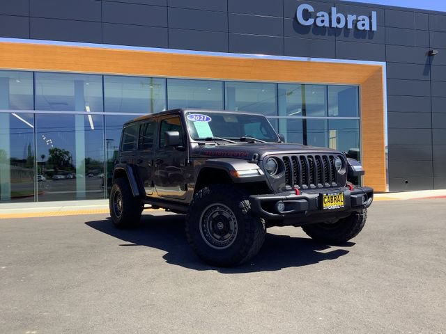 Used 2021 Jeep Wrangler Unlimited Rubicon AWD/4WD image 2