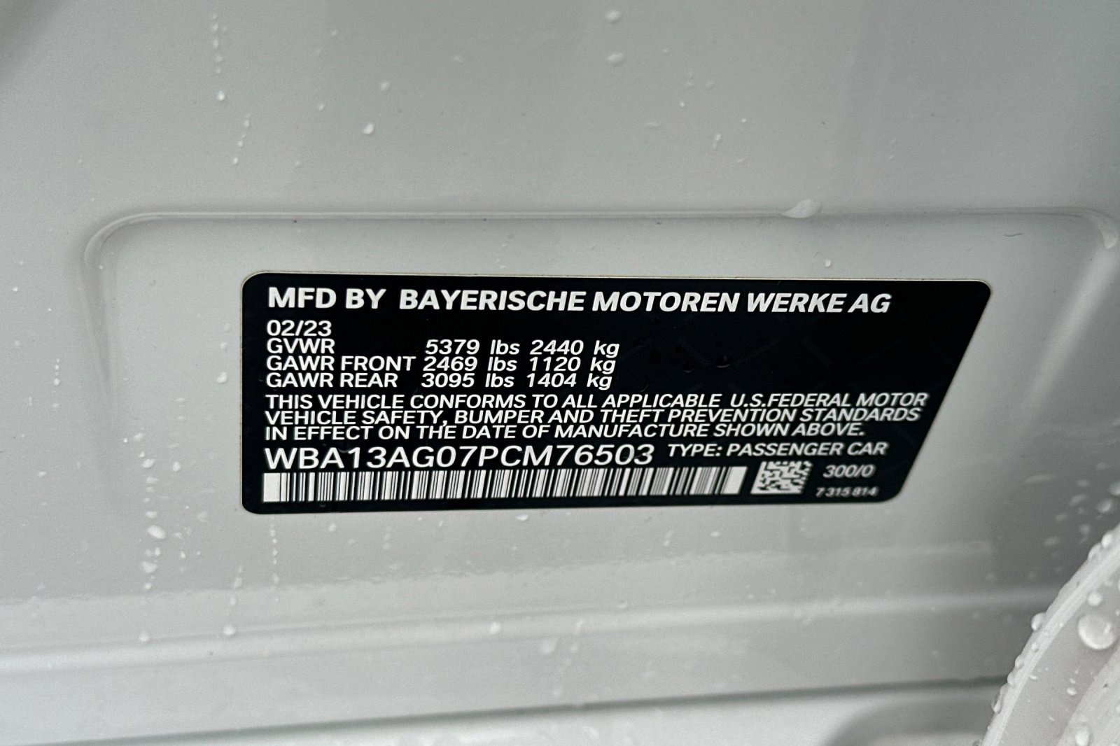 Certified 2023 BMW 530e w/ M Sport Package image 38