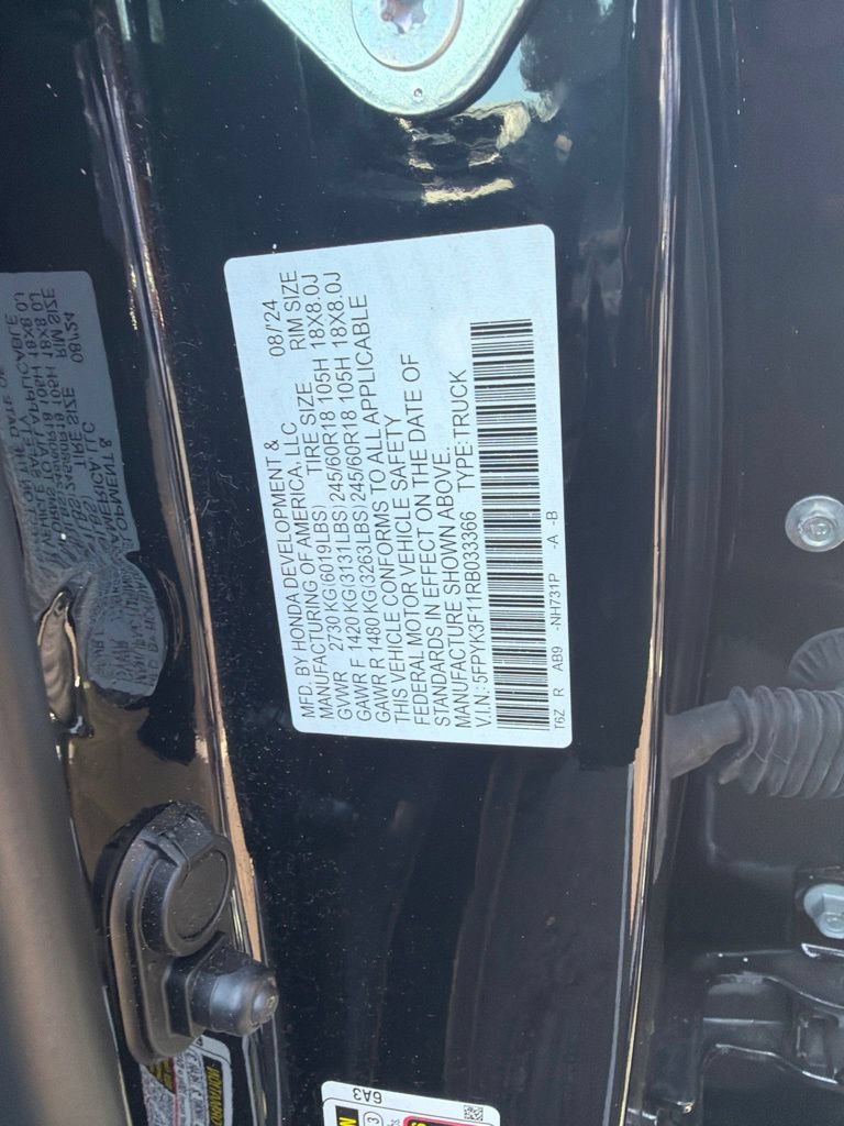 Used 2024 Honda Ridgeline Sport image 21