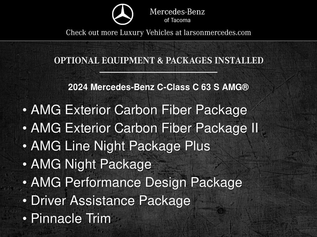 Used 2024 Mercedes-Benz C 63 AMG S image 3