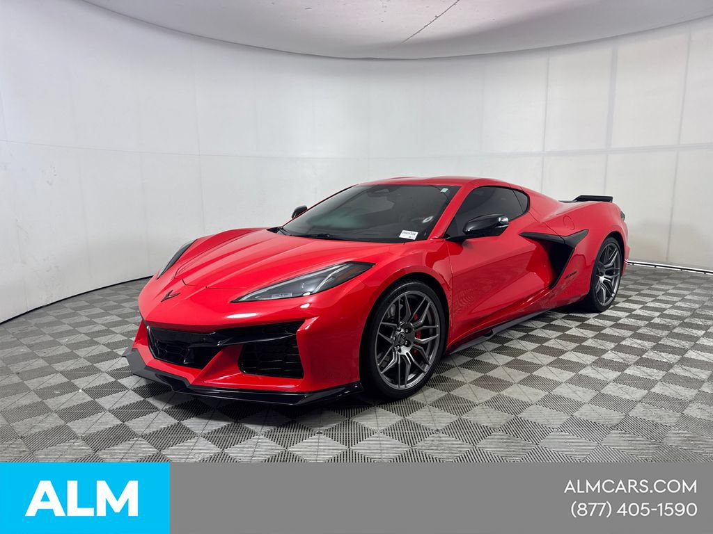 Used 2024 Chevrolet Corvette Z06 w/ Stealth Interior Trim Package RWD image 1