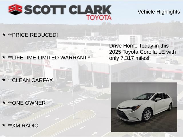 Used 2025 Toyota Corolla LE FWD image 12