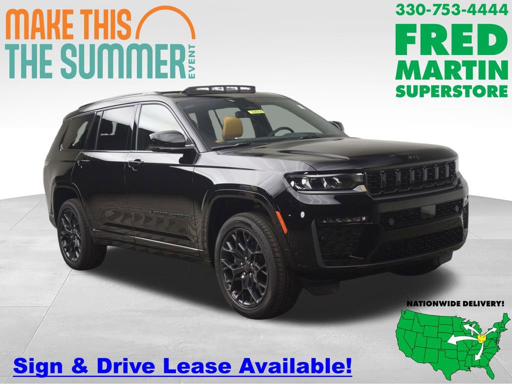 New 2026 Jeep Grand Cherokee L Summit w/ Obsidian Package